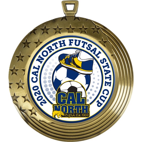 Custom Medal Insert Holder with Club, Tournament, or Team Logo